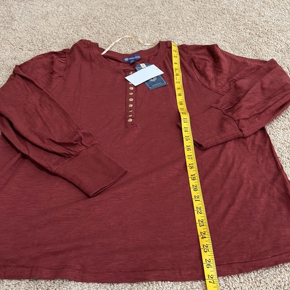 New! Democracy 2X long sleeve top. - Picture 6 of 7